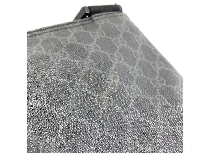 Borsa a Spalla Gucci GG Supreme Nero - vista 12