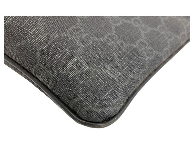 Borsa a Spalla Gucci GG Supreme Nero - vista 18