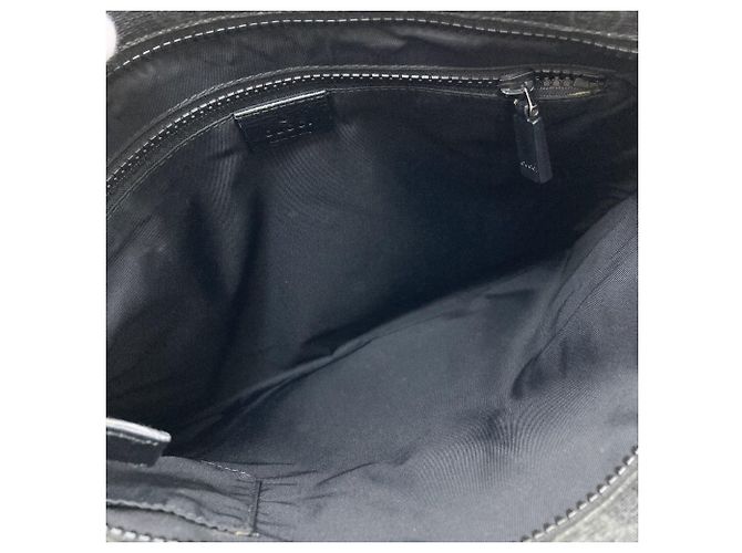 Borsa a Spalla Gucci GG Supreme Nero - vista 5