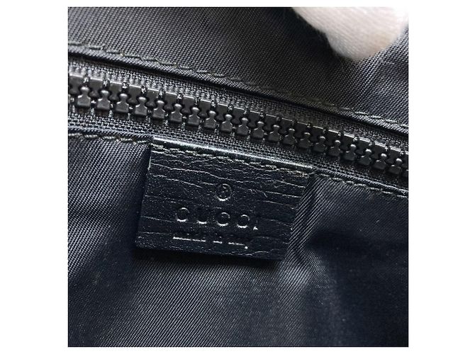 Borsa a Spalla Gucci GG Supreme Nero - vista 6
