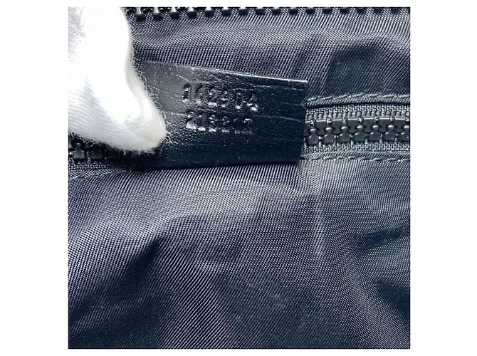 Borsa a Spalla Gucci GG Supreme Nero - vista 7