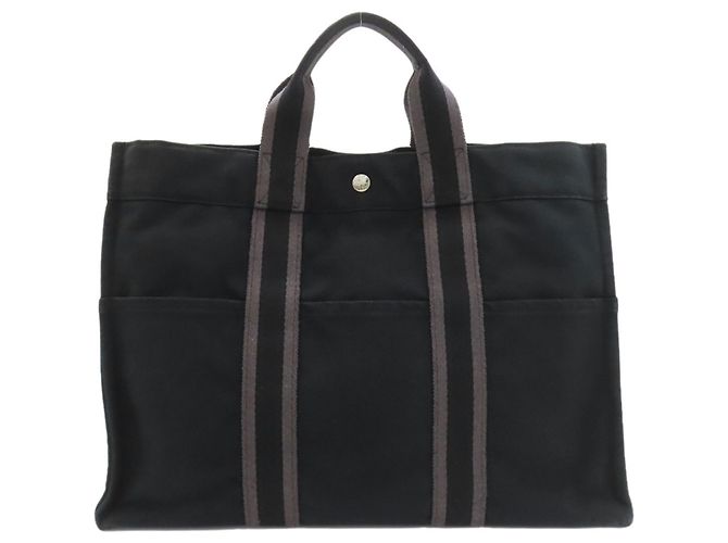 Hermès Hermes Sac Fourre-Tout MM Tote Bag Nero - vista 2