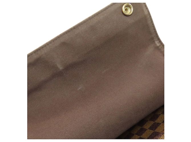 Borsa a tracolla Louis Vuitton Damier Canvas Naviglio Damier ebene - vista 12