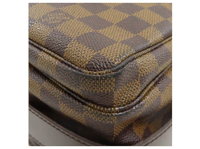 Borsa a tracolla Louis Vuitton Damier Canvas Naviglio Damier ebene - vista 21