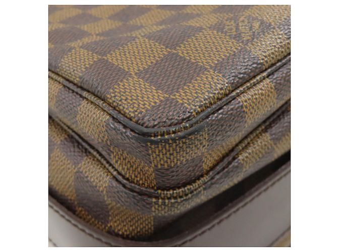 Borsa a tracolla Louis Vuitton Damier Canvas Naviglio Damier ebene - vista 22