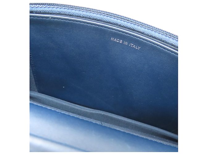 Portafoglio lungo Chanel Coco Mark Matelassé Blu - vista 14