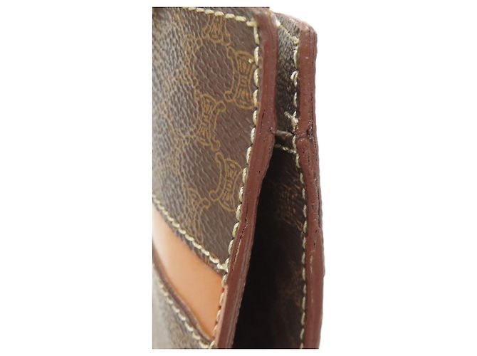 Céline Borsa Celine motivo Macadam Marrone - vista 14