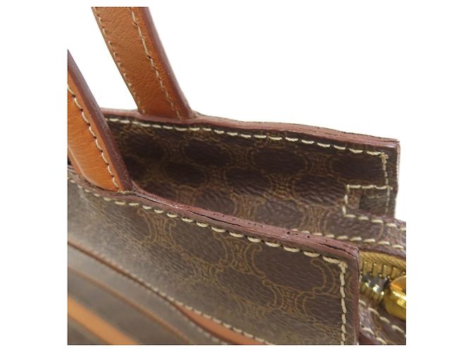 Céline Borsa Celine motivo Macadam Marrone - vista 19