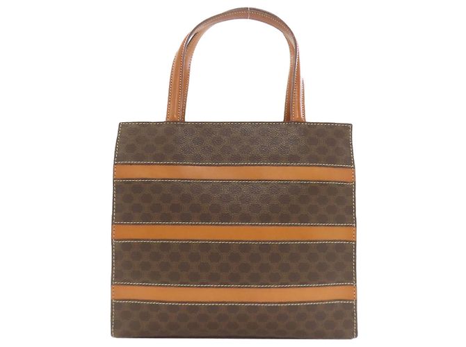Céline Borsa Celine motivo Macadam Marrone - vista 2
