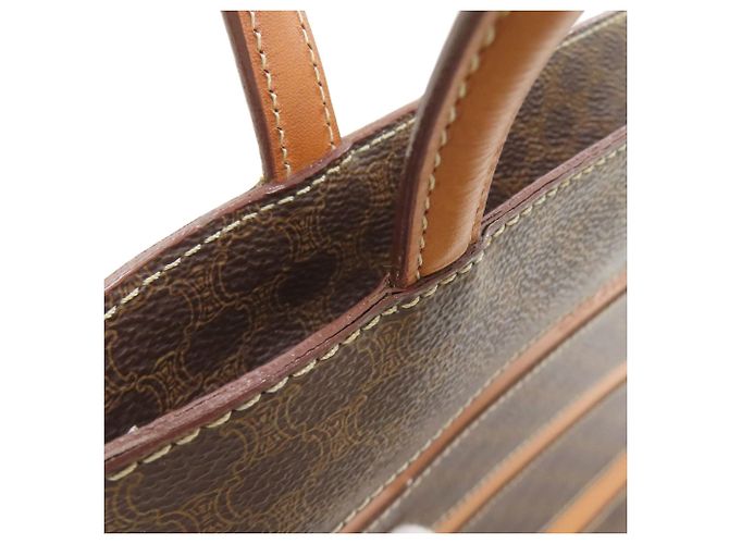 Céline Borsa Celine motivo Macadam Marrone - vista 20