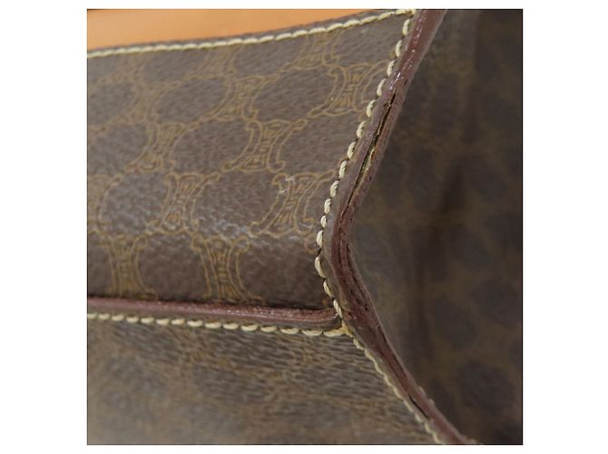Céline Borsa Celine motivo Macadam Marrone - vista 24