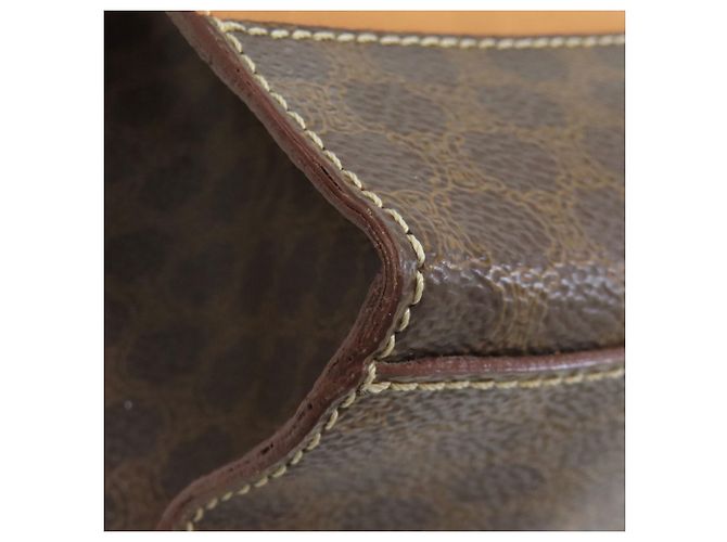 Céline Borsa Celine motivo Macadam Marrone - vista 25