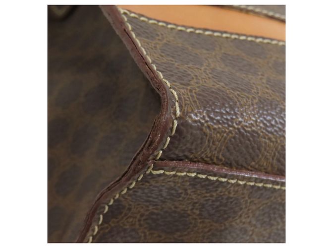 Céline Borsa Celine motivo Macadam Marrone - vista 27