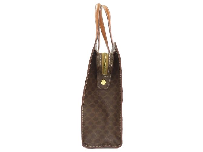 Céline Borsa Celine motivo Macadam Marrone - vista 3