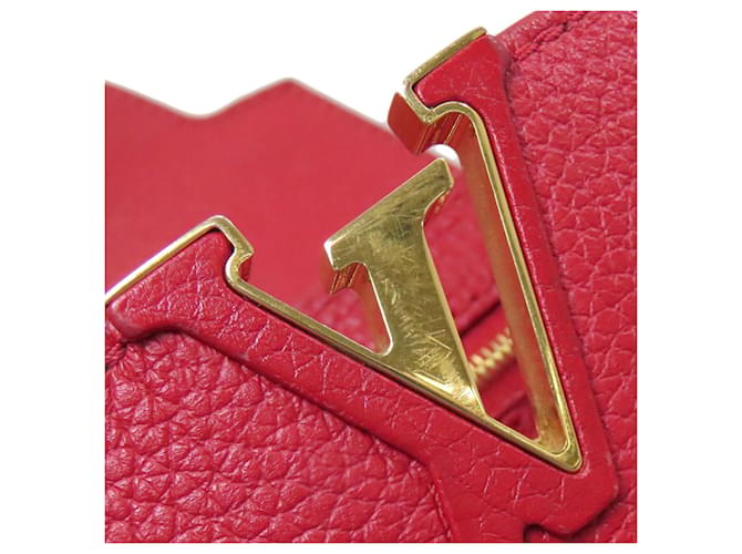 Borsa Louis Vuitton Capucines BB Rosso - vista 20