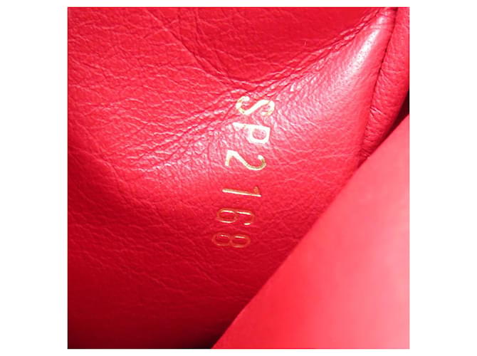 Borsa Louis Vuitton Capucines BB Rosso - vista 7