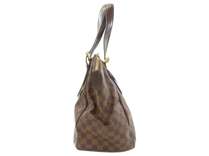 Borsa Verona MM in tela Damier Louis Vuitton Damier ebene - vista 3