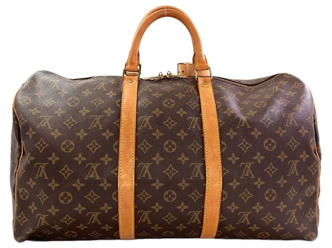 Borsa Boston Louis Vuitton Monogram Keepall 50 Monogramma - vista 2