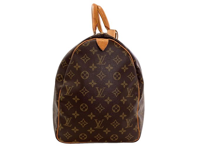 Borsa Boston Louis Vuitton Monogram Keepall 50 Monogramma - vista 3