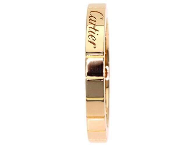 Anello Lanières Cartier in oro rosa 18K - vista 3