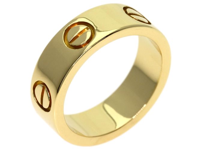 Anello Cartier Love #48 in oro giallo 18K - vista 2