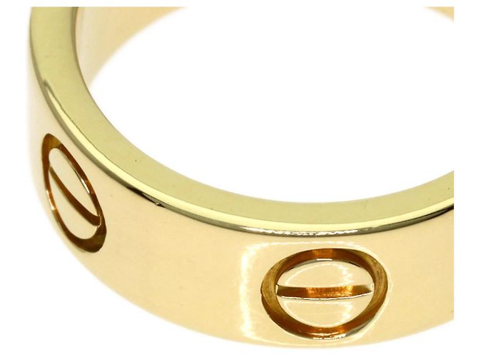 Anello Cartier Love #48 in oro giallo 18K - vista 6