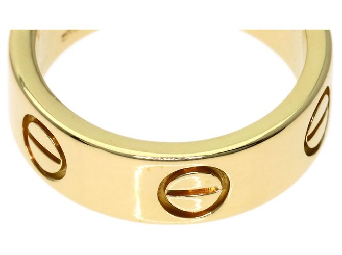 Anello Cartier Love #48 in oro giallo 18K - vista 7