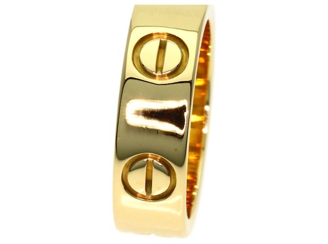 Anello Cartier Love #48 in oro giallo 18K - vista 8