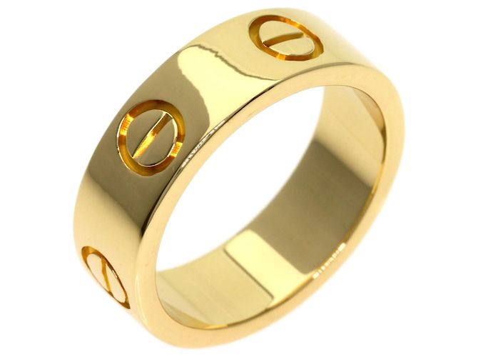 Anel Love da Cartier em ouro amarelo 18K - vista 2