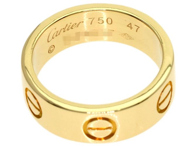 Anel Love da Cartier em ouro amarelo 18K - vista 4
