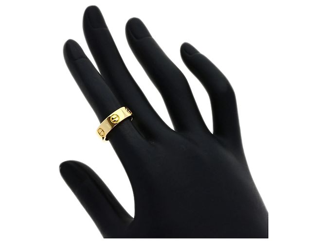 Anel Love da Cartier em ouro amarelo 18K - vista 5