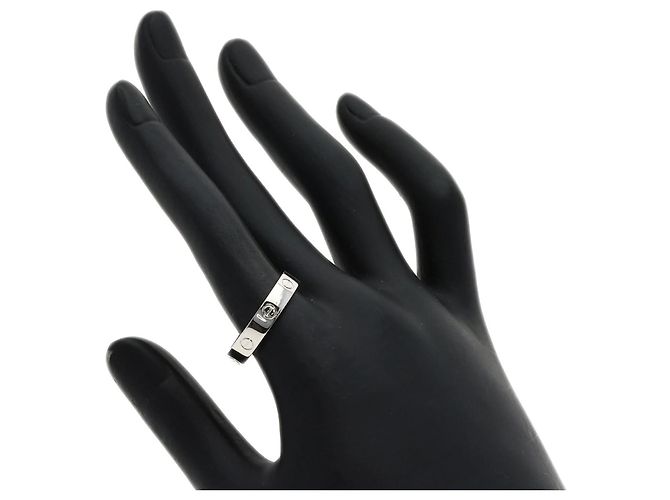 Cartier Mini Love Ring aus Platin - Ansicht 5