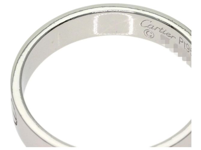 Cartier Mini Love Ring aus Platin - Ansicht 7