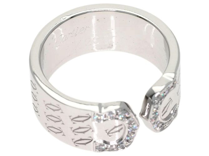 Cartier C2 Diamond Band Ring Ring - Ansicht 5