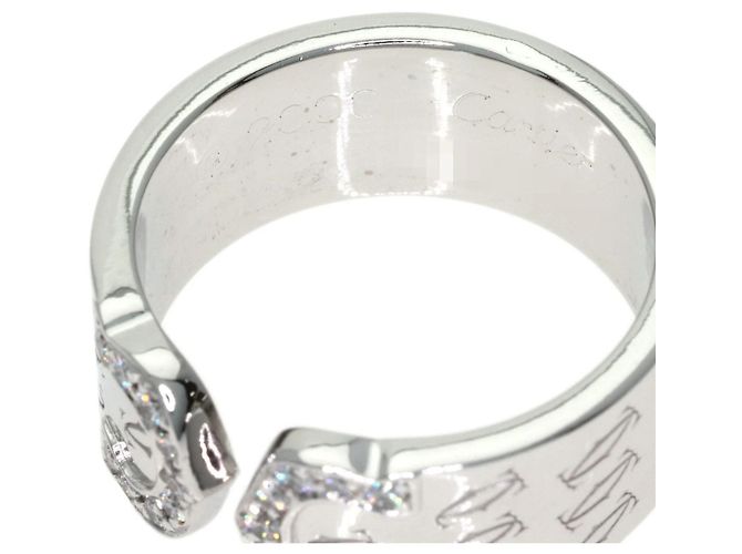 Cartier C2 Diamond Band Ring Ring - Ansicht 6