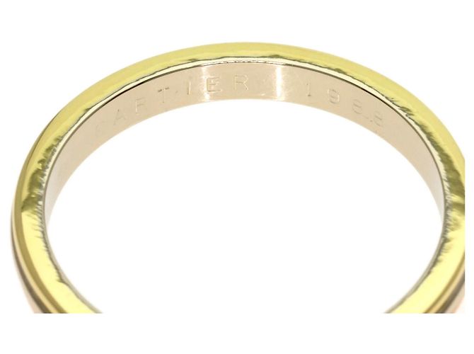 Cartier 3-Farben 18K Goldband Ring - Ansicht 7