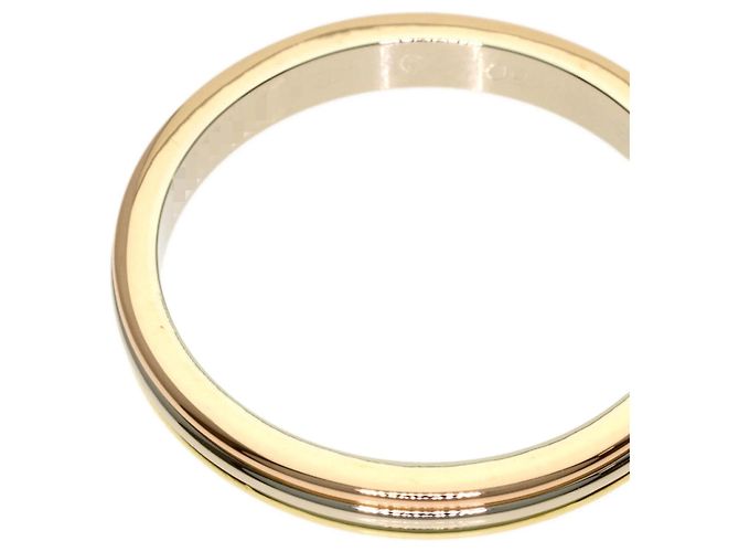 Cartier 3-Farben 18K Goldband Ring - Ansicht 9
