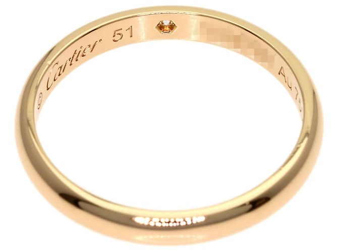 Cartier Ring aus Roségold mit Diamant - Ansicht 4