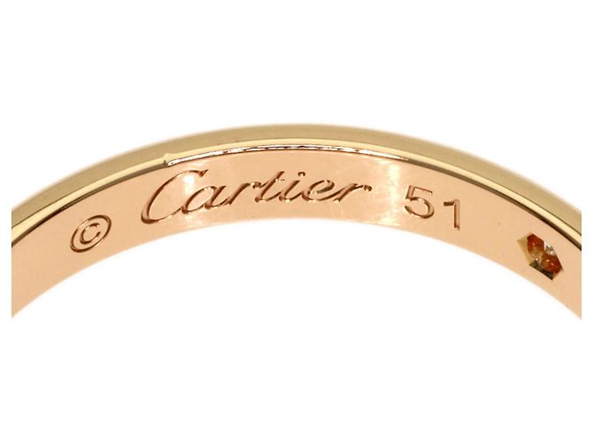Cartier Ring aus Roségold mit Diamant - Ansicht 7