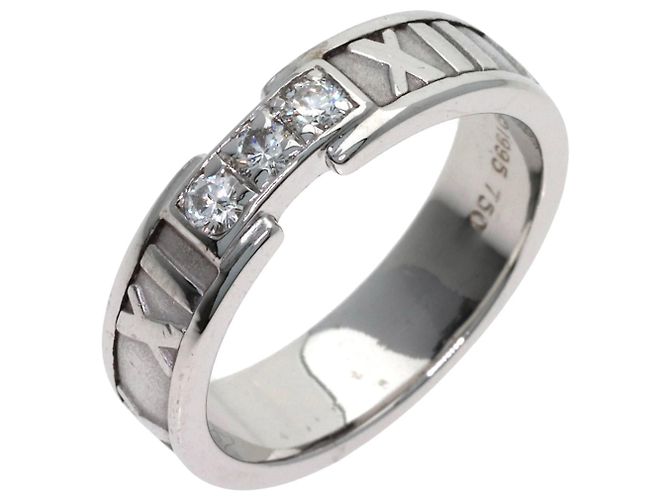 Anello Atlas 3-Diamond Band di Tiffany & Co. - vista 2