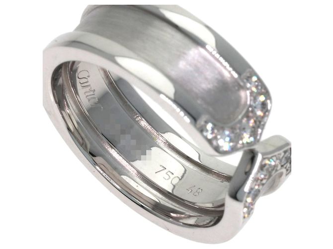Cartier C2 Diamond Band Ring Ring - Ansicht 5
