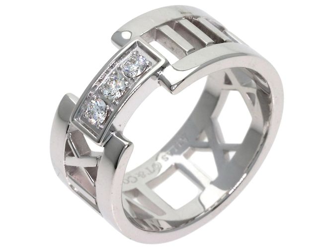 Anello Atlas Open 3-Piece in Diamanti Tiffany & Co. - vista 2