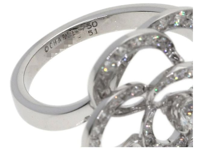 Anello Camellia Medium in Diamante Chanel - vista 5