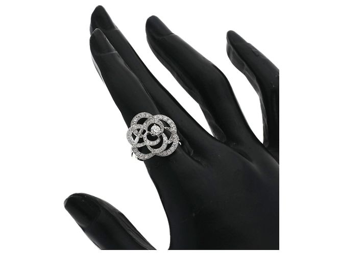 Anello Camellia Medium in Diamante Chanel - vista 6