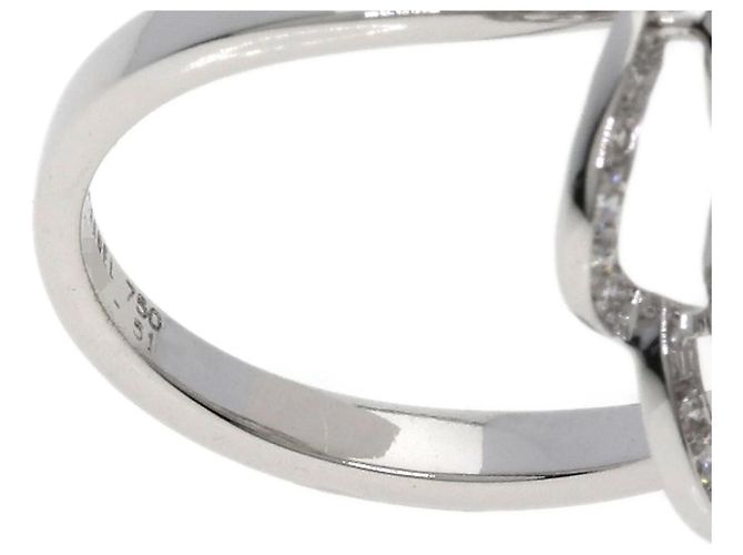 Anello Camellia Medium in Diamante Chanel - vista 8