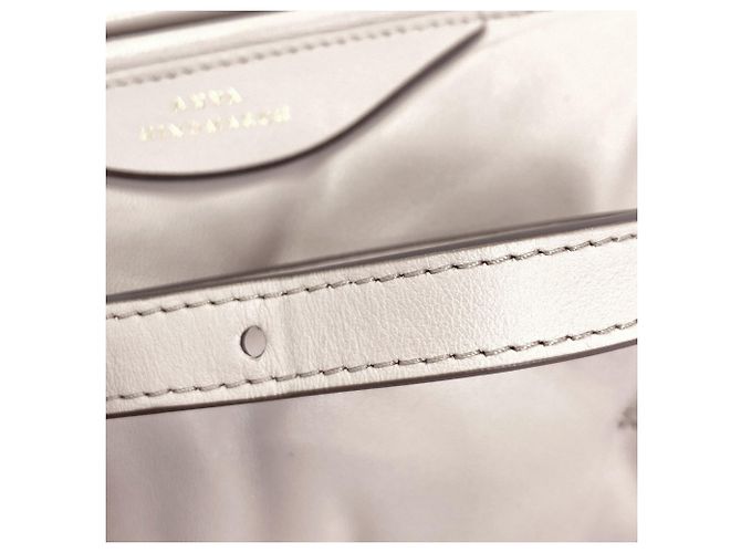 Borsa a tracolla Anya Hindmarch Chubby Barrel Grigio - vista 12