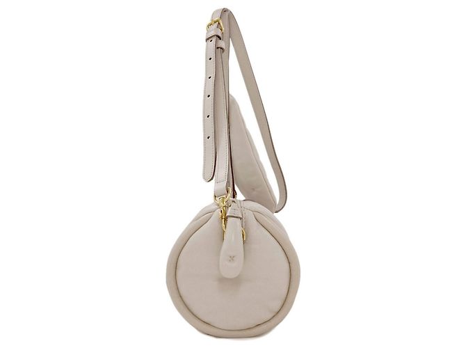 Borsa a tracolla Anya Hindmarch Chubby Barrel Grigio - vista 3