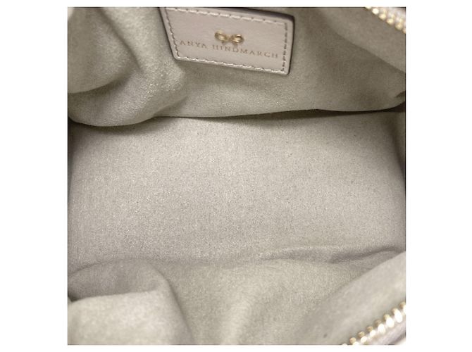 Borsa a tracolla Anya Hindmarch Chubby Barrel Grigio - vista 5