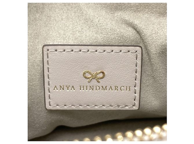 Borsa a tracolla Anya Hindmarch Chubby Barrel Grigio - vista 6