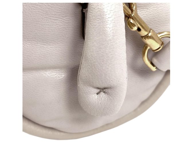 Borsa a tracolla Anya Hindmarch Chubby Barrel Grigio - vista 9